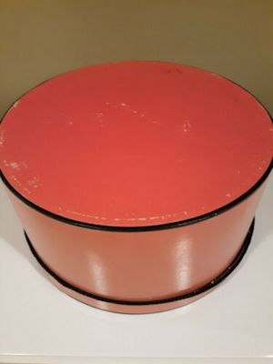 Vintage Schiaparelli Cardboard Hat Box