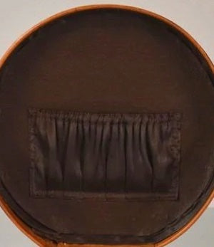 Vintage Rust Hat Carrier Case