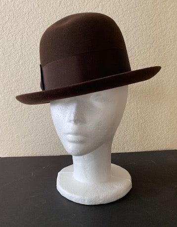 Vintage 1930s Men's Knox New York Alexander Derby Brown