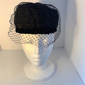 Vintage 60s Mourning Hat