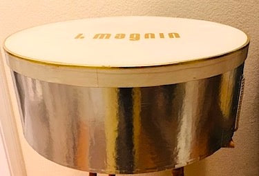 Vintage I. Magnin Cardboard Hatbox