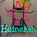 Neon Heineken Beer Bar/Cantina Sign - Plug In