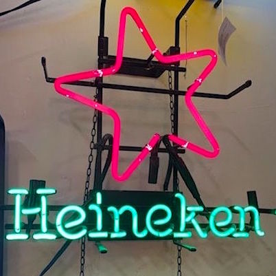 Neon Heineken Beer Bar/Cantina Sign - Plug In