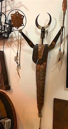 Metal & Copper Artifact Wall Decor