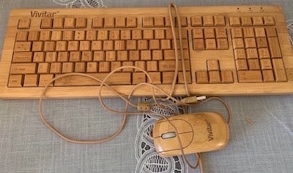 Vivitar Bamboo Keyboard & Mouse