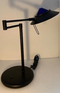 Vintage Articulated Conical Shade Desk Halogen Lamp