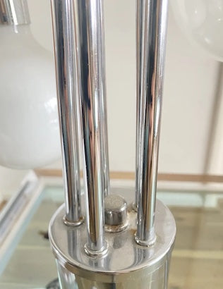 Mid-Century 1970s Robert Sonneman Style Cascading Waterfall Table Lamp