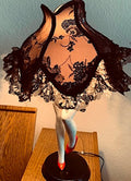 Boudoir "Leg" Lamp with Red Heel