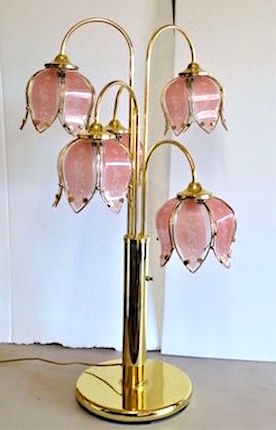 Lotus Flower Pink Table Lamp