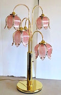 Lotus Flower Pink Table Lamp