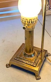 Brass Lamp Orient Express Paris – Istanbul [1970s]