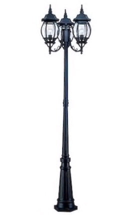 Street Lamp Post 3-Lights