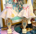 Vintage French Boudoir Table Lamps