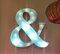 The Marque Ampersand Metal Sign