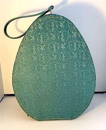 Vintage Teardrop Train Carry Case