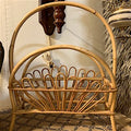 Mid Century Modern Bamboo Magazine Rack [1950s]