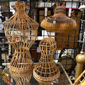 Vintage Natural Wicker English Mannequins