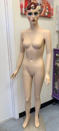 Vintage Painted Face Full Mannequin