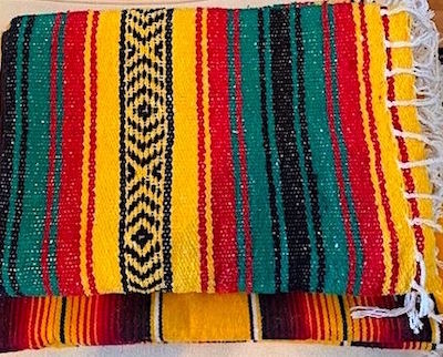 Vintage Mexican Sarape Blankets