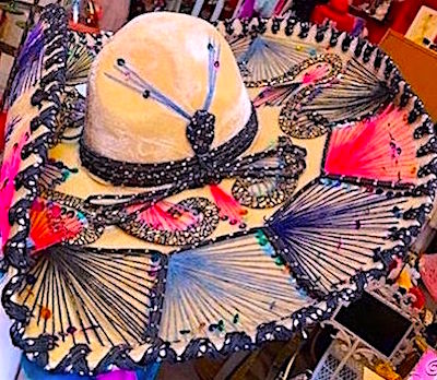 Vintage Mexican Mariachi Sombrero