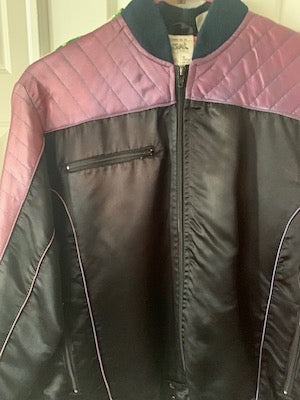 Vintage 1980s Miami Vice Bomber Jacket