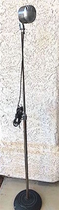 "Fat Boy" 1940s-1950s Microphone & Floor Stand