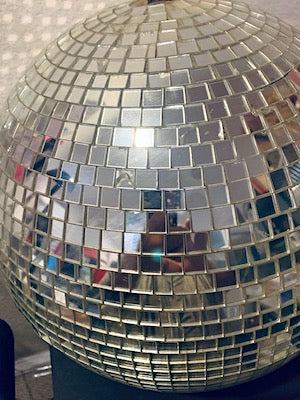 Vintage 1970s 50” Mirror Ball
