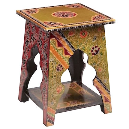 Middle Eastern Moorish-Style Colorful Side Tables