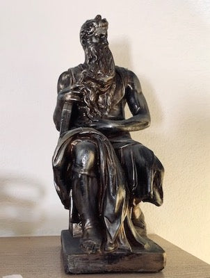 Sculpture - Moses Holding the Bible