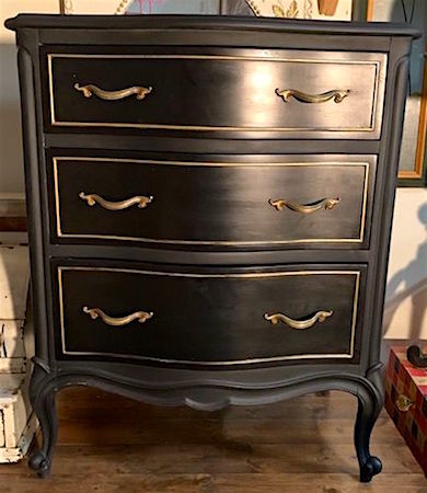 Vintage Demi Lune Drexel "Touraine" Bachelors Chest