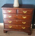 Vintage "Chippendale" Bachelors Chest