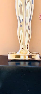 Oversize Oscar Award on Pedestal