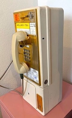 Vintage 1990s Telecom 35cents Payphone
