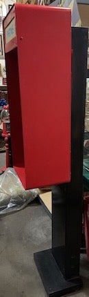 Vintage 1980s Walk Up Pedestal Phone Kiosk