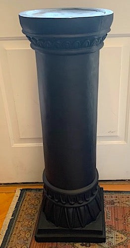 Black Hellenic Pedestal Pedestal