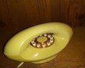 1980s Yellow "Genie" Gold Push Dial Phone