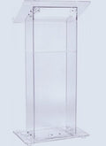 Acrylic Transparent Lectern Podium Open Back