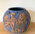Studio Art Pottery Bowl, Signed