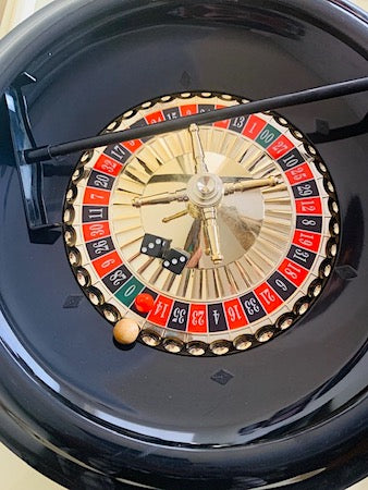 Contemporary 16" Roulette Wheel