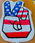 New-Old Victory Victory Sign Wall Rug