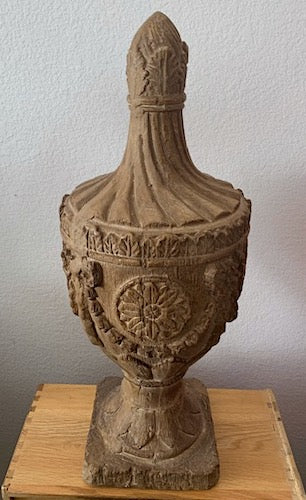 Vintage Architectural Salvage Urn [Plaster]