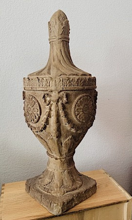 Vintage Architectural Salvage Urn [Plaster]