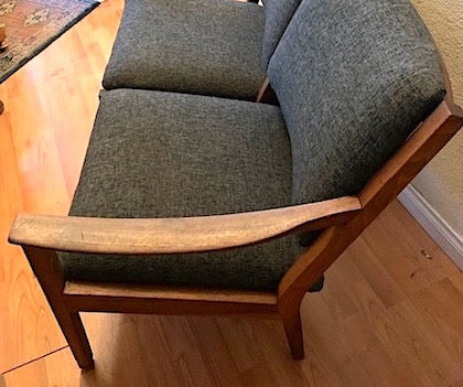 Teak 2-Seater Sofa by Illum Wikkelsø for N. Eilersen