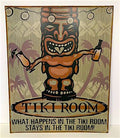 Tiki Metal Sign