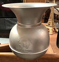 Antique Redskin Brand Chewing Tobacco Cut Plug Spittoon