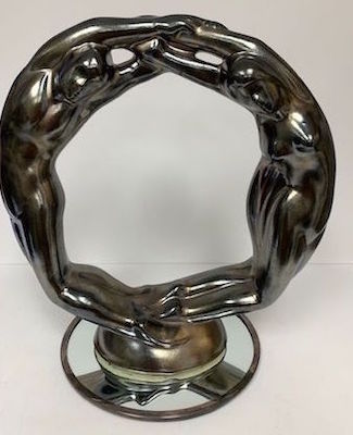 Eternity Circle of Love Sculpture by Haeger