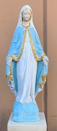Virgin Mary statue