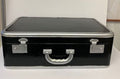 Vintage Small Black and Silver Suitcase