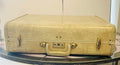 Vintage Cream Marble Samsonite Suitcase