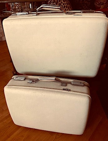 Vintage 1960s American Tourister Hard Side Luggage Set